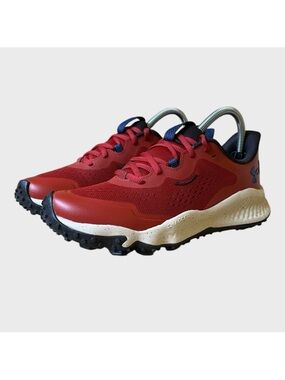 Under Armour Women's Charged Maven Trail Running Shoe Size 8 Red Orange Black